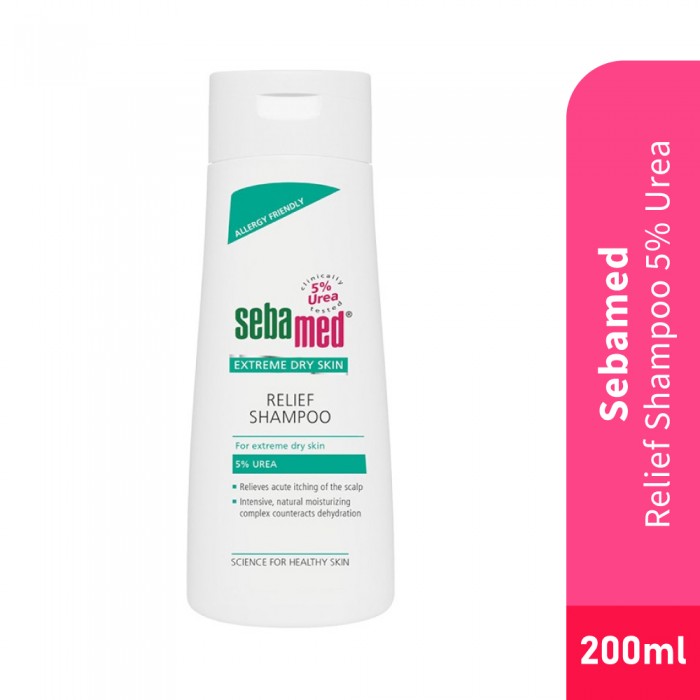 SEBAMED RELIEF SHAMPOO 5% UREA 200ML