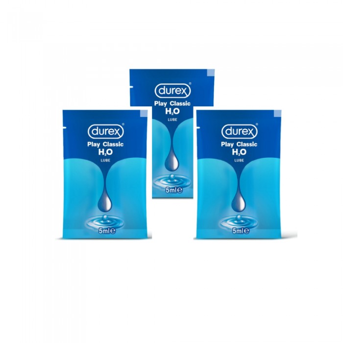 DUREX Lubricant Classic Lube 5ml 3's Durex Pelincir Lubricant, Lubricant Pelincir