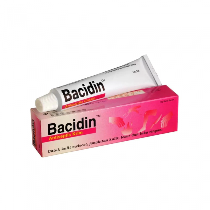 Bacidin Antiseptic Cream 15G