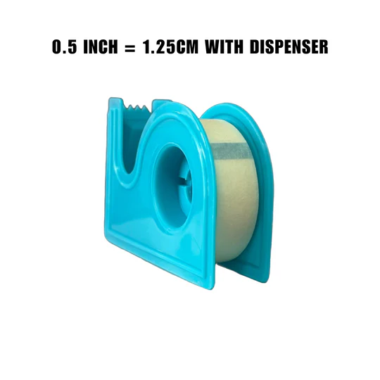 HOSPITECH SURGICAL TAPE 1/2" WITH DISPENSER 1'S