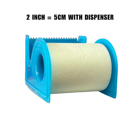 HOSPITECH SURGICAL TAPE 2" WITH DISPENSER 1'S
