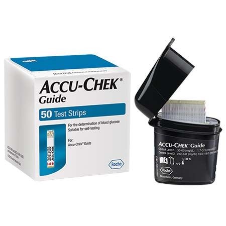 [CLEARANCE] Accu-Chek Guide Strips 50's (EXP: 12/25)
