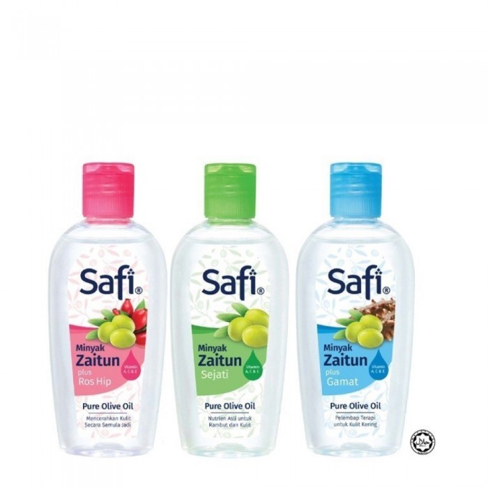SAFI Minyak Zaitun Plus Gamat 50ml for Pure Olive Oil, Minyak Zaitun Original, Olive Oil