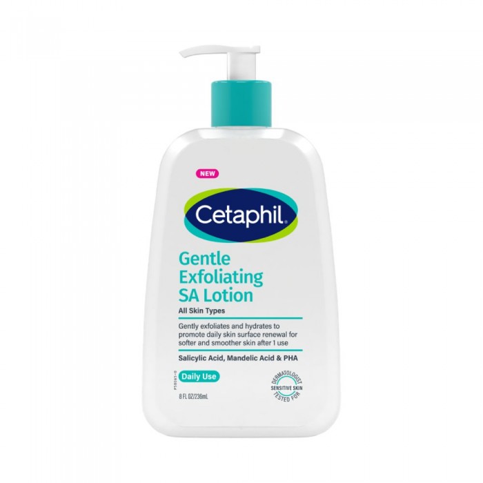 CETAPHIL Gentle Exfoliating Salicylic Acid Lotion 236ml / 473ml Cetaphil Lotion, Cetaphil Moisturizer
