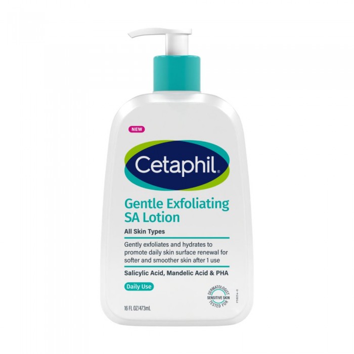 CETAPHIL Gentle Exfoliating Salicylic Acid Lotion 236ml / 473ml Cetaphil Lotion, Cetaphil Moisturizer