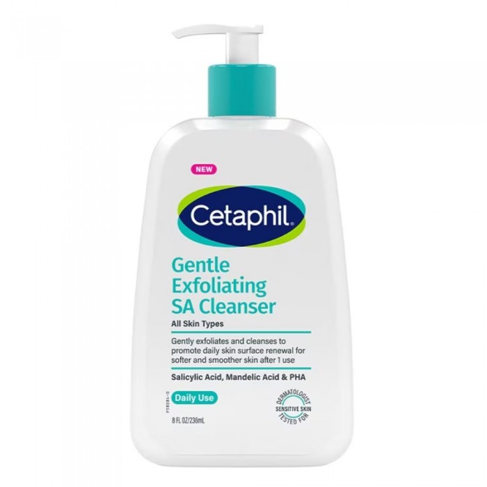 CETAPHIL Gentle Exfoliating Salicylic Acid Cleanser 236ml Cetaphil Cleanser, Face Wash, Face Cleanser