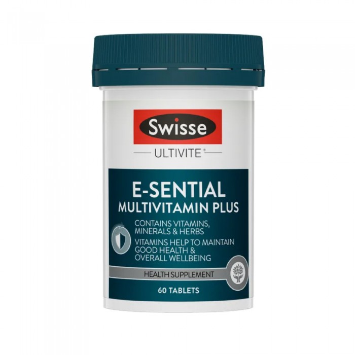 SWISSE Ultivite E-sential Multivitamin Plus 60's for Multivitamins, Swisse Multivitamin, Vitamin
