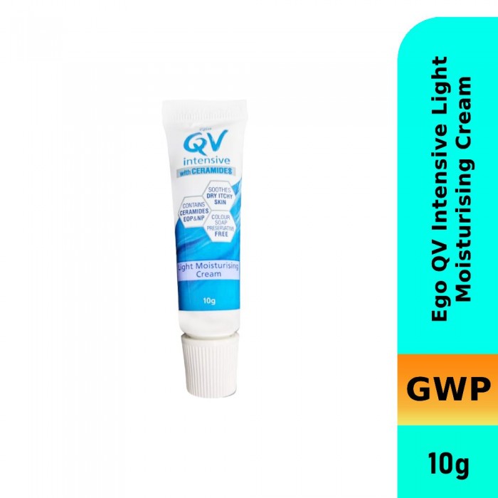 [ONLINE] FOC EGO QV INTENSIVE LIGHT MOISTURISING CREAM 10G