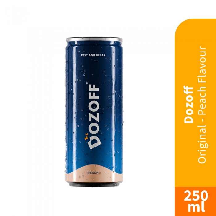DOZOFF Drink 250ml with Peach Flavor for Sleep Supplement, Sleep Aid