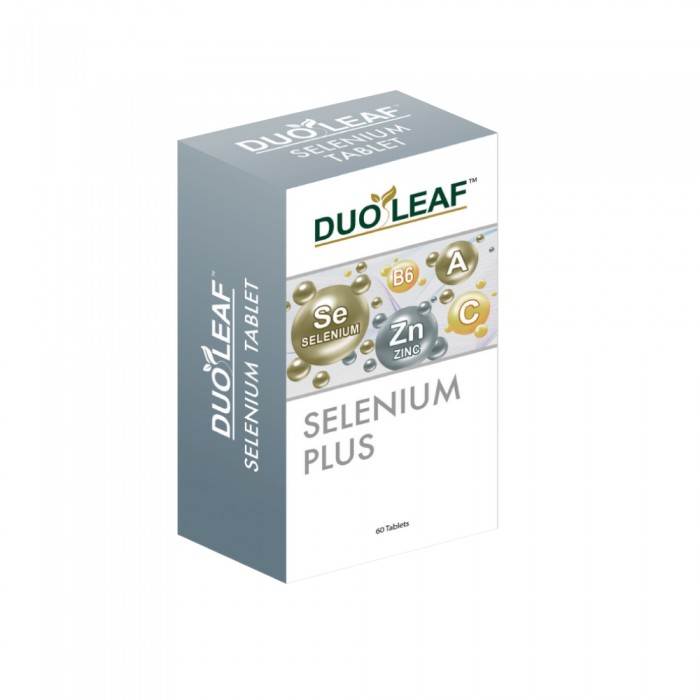 DUOLEAF Selenium Plus 60's for Selenium Supplement, Multivitamin, Zinc Supplement