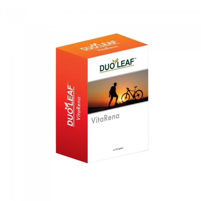 DUOLEAF Vitarena 30's X 2 with NAC for Kidney Supplement, Buah Pinggang Supplement