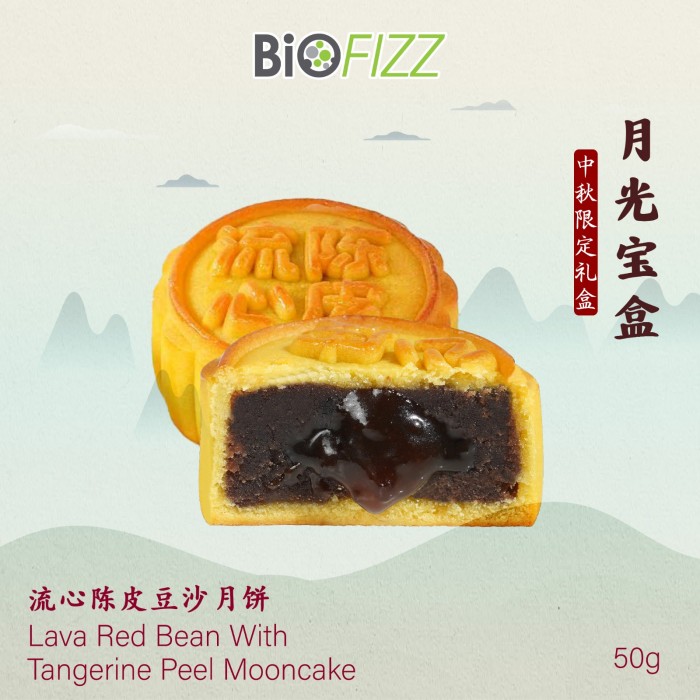 BIOFIZZ 月饼 月光宝盒 Moonlight Treasure Box Mooncake 3 Rasa + Individual Gift Bag Hadiah Kuih Bulan