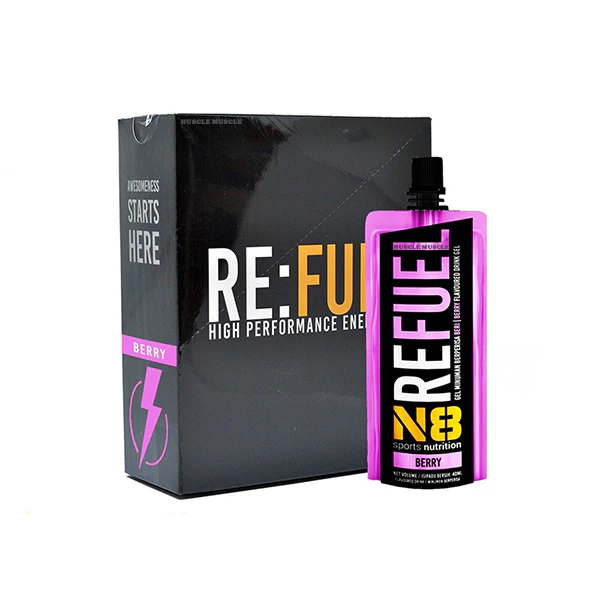 N8 ENERGY GEL 10'S - BERRY
