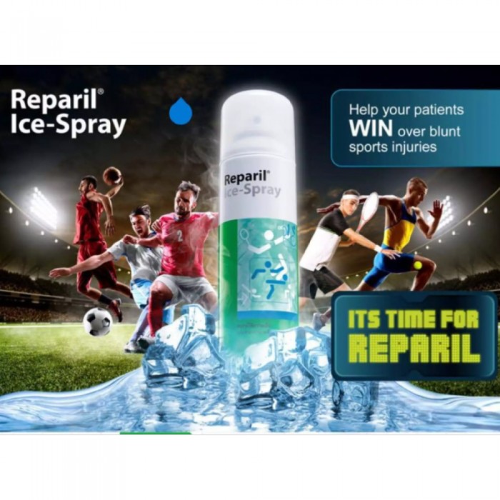 REPARIL Ice Spray 200ml for Muscle Spray, First Aid, Cramp Spray, Spray Injured