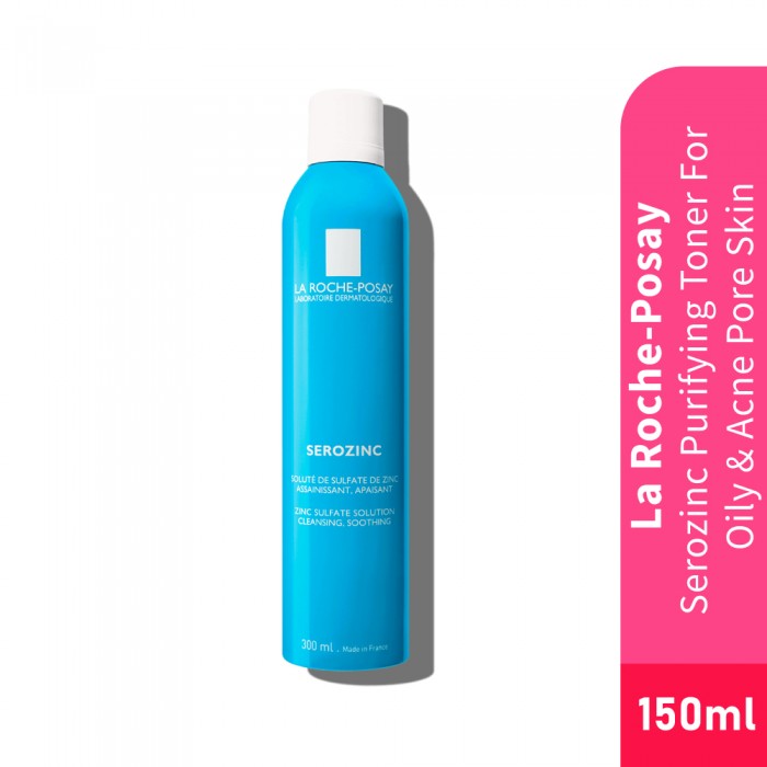 LA ROCHE POSAY Serozinc Purifying Toner 150ml  for Oily & Acne Pore Skin for Toner