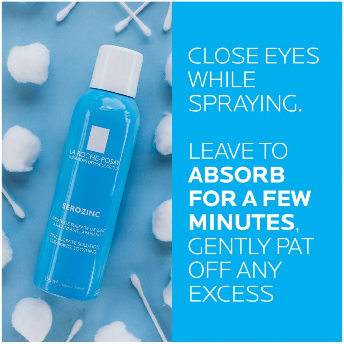 LA ROCHE POSAY Serozinc Purifying Toner 150ml  for Oily & Acne Pore Skin for Toner