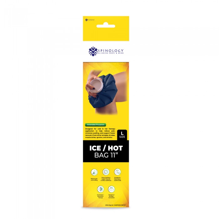 SPINOLOGY Ice/Hot Bag 1's for Hot Water Bag, Ice Bag for Injury, Cold Pack, Beg Tuam