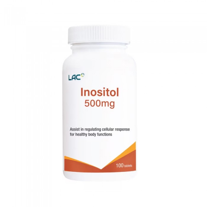 LAC Inositol 500mg 100's Pregnancy Supplement, Ubat Subur Untuk Hamil, Ikhtiar Hamil