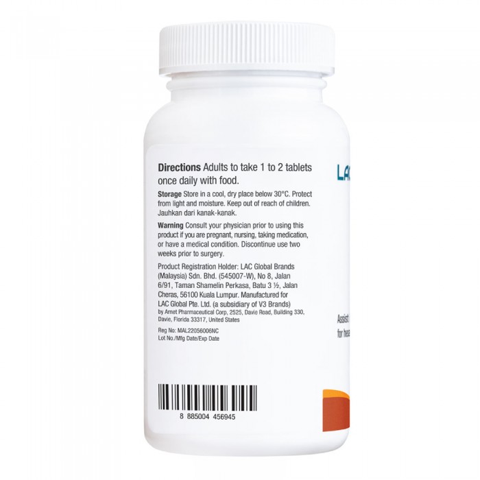 LAC Inositol 500mg 100's Pregnancy Supplement, Ubat Subur Untuk Hamil, Ikhtiar Hamil