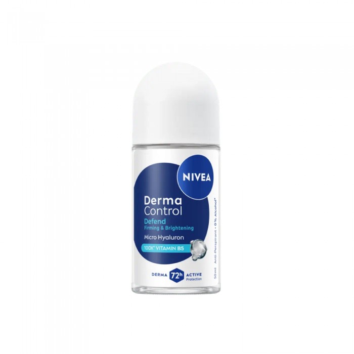 NIVEA Female Roll On Deodorant 50ml - Derma Control (Defend / Bright Repair) for Female Deodorant