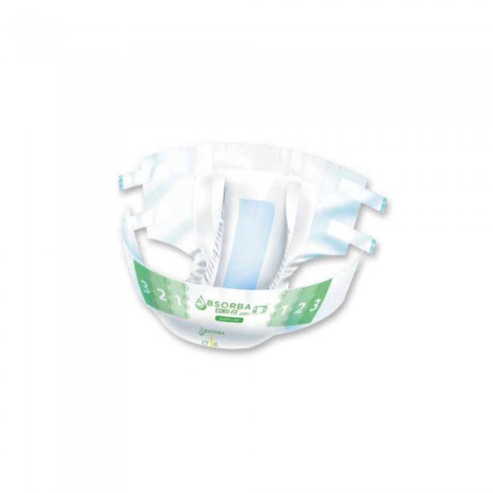ABSORBA Conti-Fit Dry Clothlike Diapers for Absorba Diaper, Adult Diapers Pants Murah