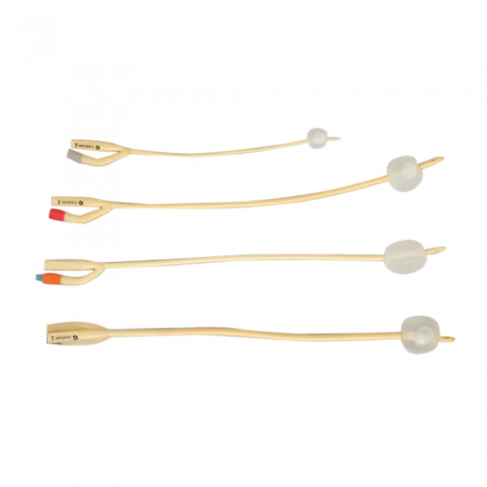 Connecx Uronecx Latex 2way Foley Catheter Hard Valve 1's for Urinary Drainage