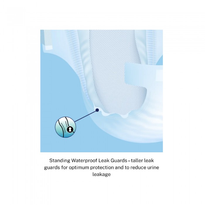 ABSORBA CONTI-FIT PLUS CLOTHLIKE DIAPERS 8'S - XL