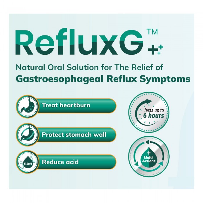 AIPHARMA Reflux D Suspension 10ml x 5's for Acid Reflux, Stomach Acid