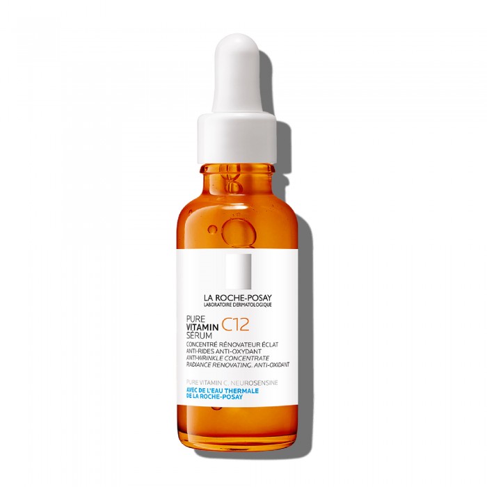 LA ROCHE POSAY Pure Vitamin C12 Serum 30ml for Wrinkle, Radiance, Skincare