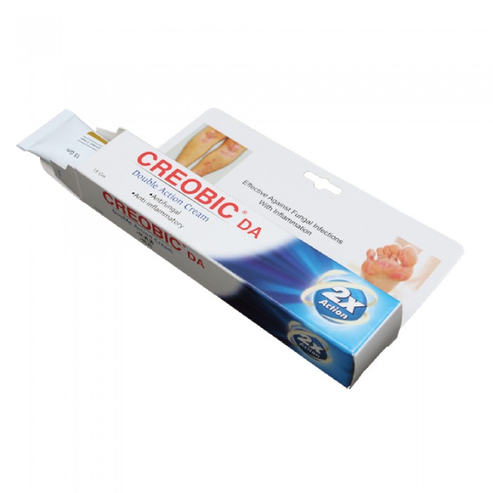 CREOBIC Double Action 15g for Antifungal Cream, Skin