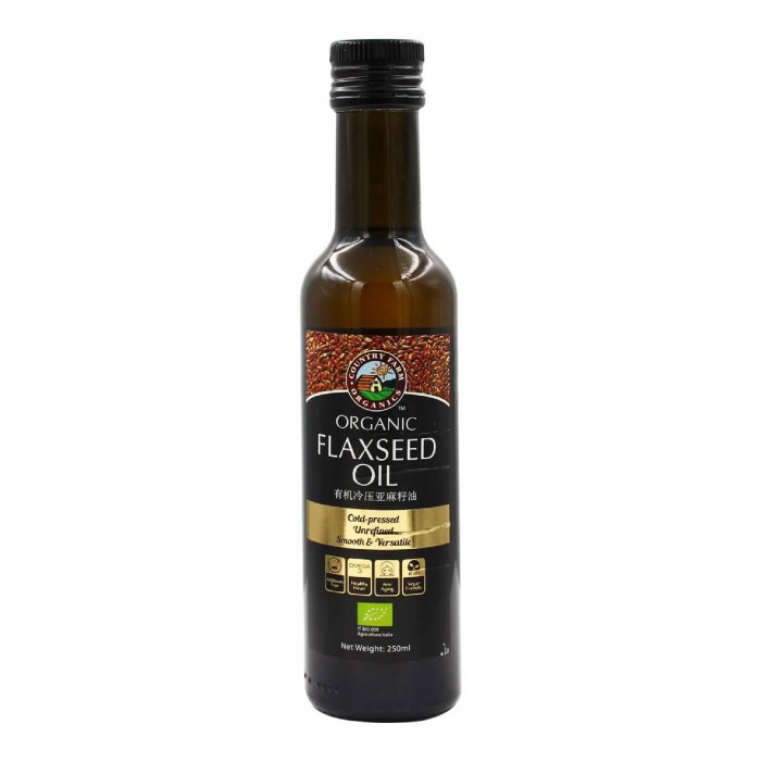 COUNTRY FARM Organic Flaxseed Oil 250ml