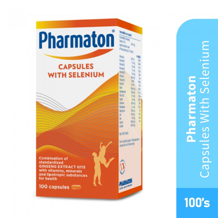 PHARMATON Capsules 100's for Multivitamin (EXP: 04/2026)