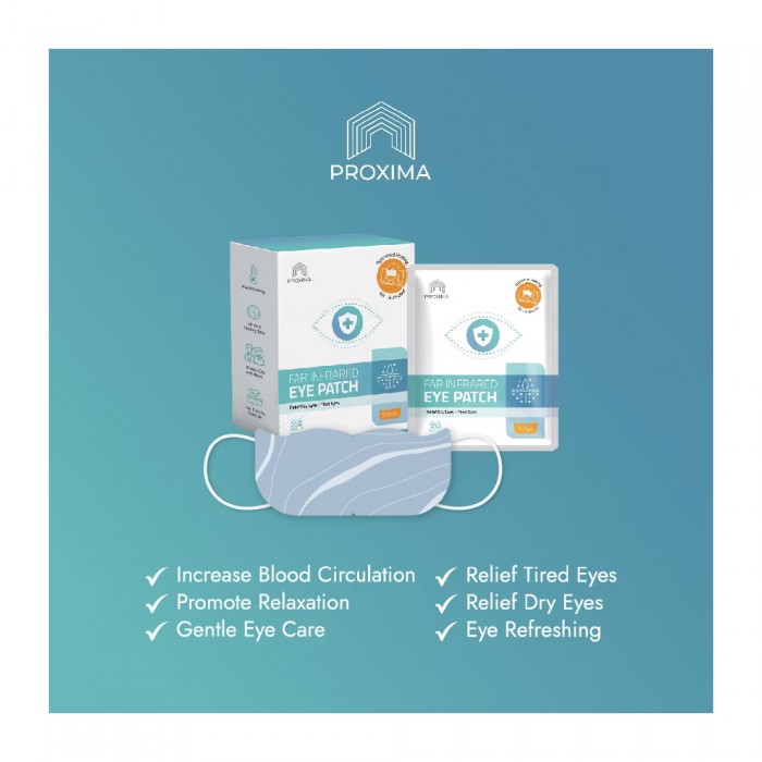 PROXIMA Far Infrared Eye Patch Adult 5's for Eye, Patch