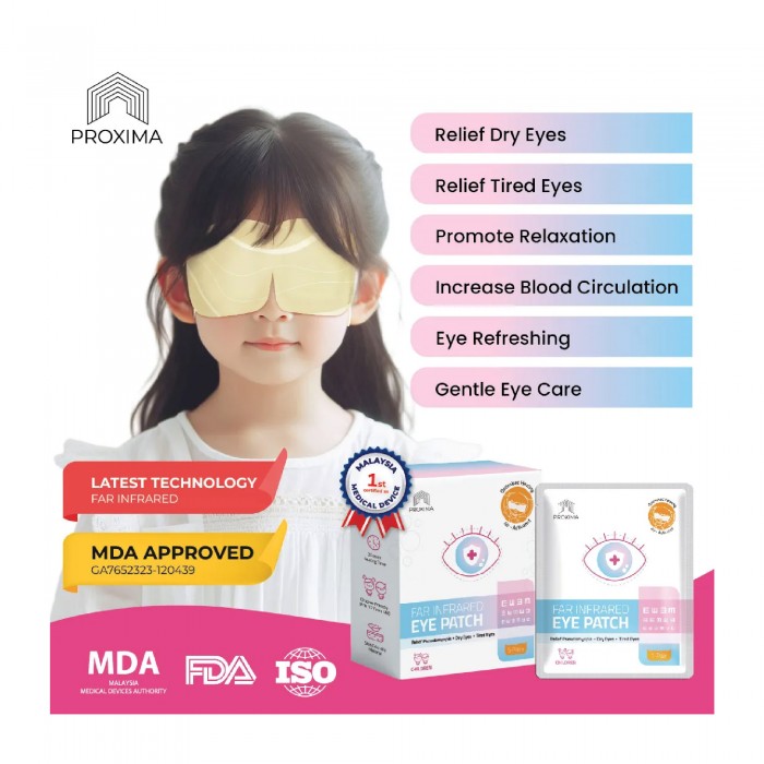 PROXIMA Far Infrared Eye Patch Kids 5's for Eye, Patch