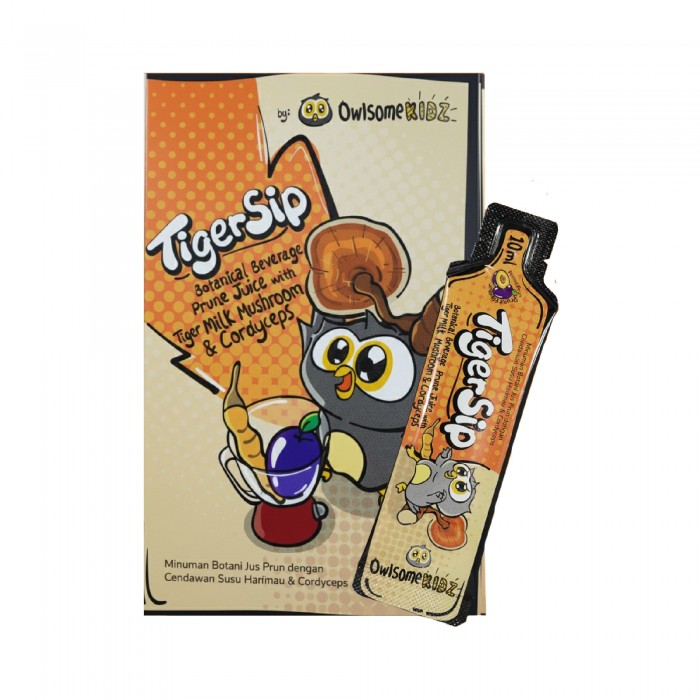 OWLSOMEKIDZ Tigersip 20's for Tiger Milk Mushroom, Immunity Booster