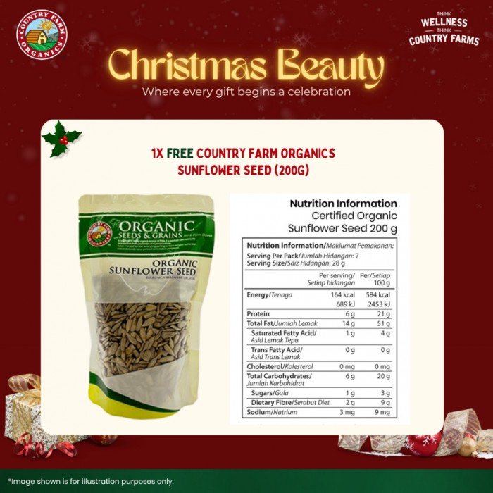 COUNTRY FARM Gift Box - Xmas Beauty Dried Fruit Set