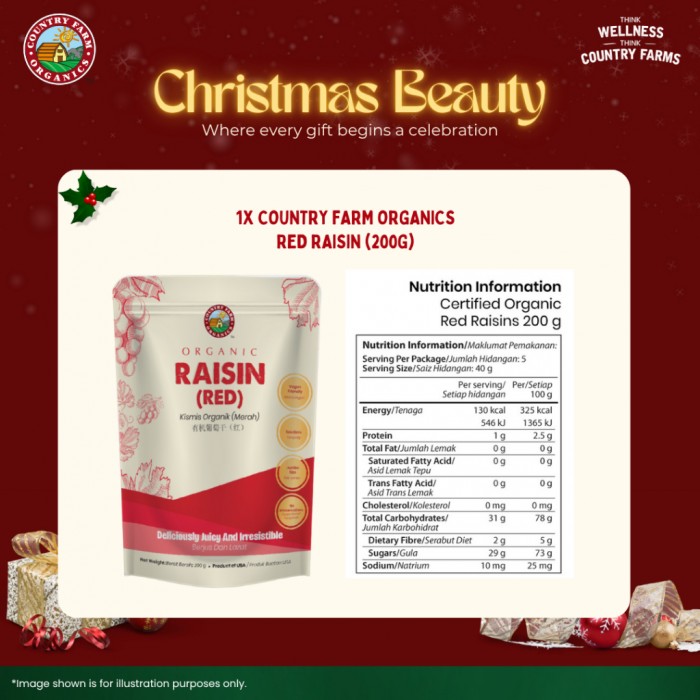 COUNTRY FARM Gift Box - Xmas Beauty Dried Fruit Set