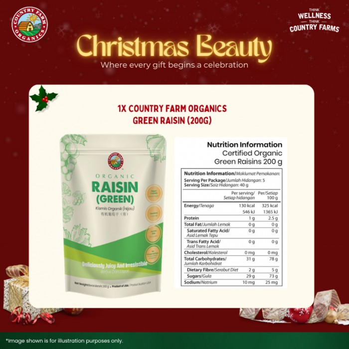 COUNTRY FARM Gift Box - Xmas Beauty Dried Fruit Set