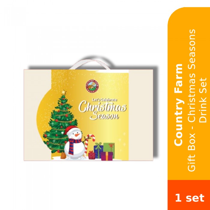 COUNTRY FARM Gift Box - Xmas Seasons Drink Set