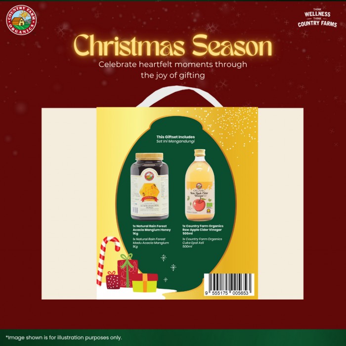 COUNTRY FARM Gift Box - Xmas Seasons Drink Set