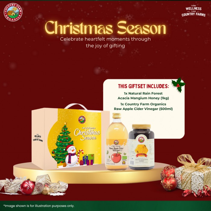 COUNTRY FARM Gift Box - Xmas Seasons Drink Set