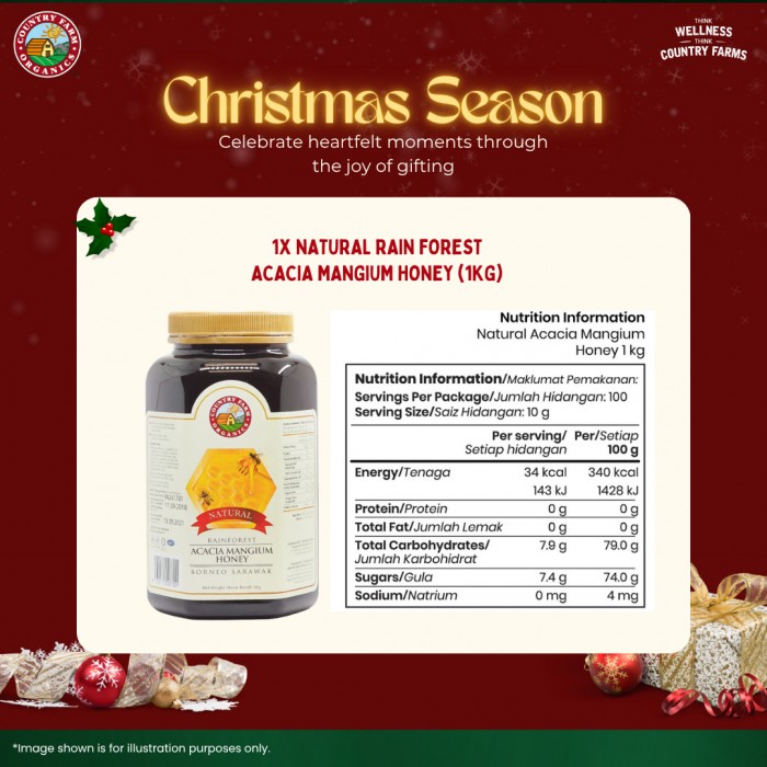 COUNTRY FARM Gift Box - Xmas Seasons Drink Set