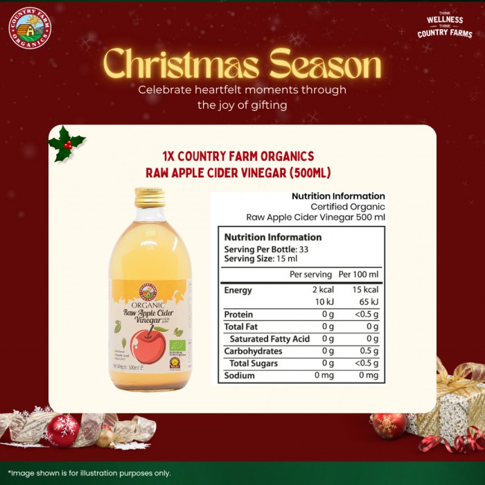 COUNTRY FARM Gift Box - Xmas Seasons Drink Set