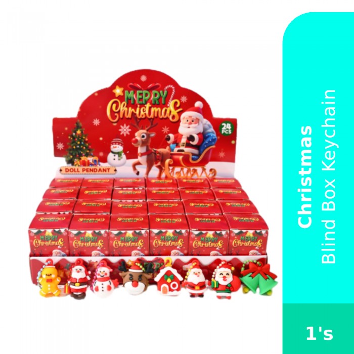 [FOC] Christmas Blind Box Keychain - 1 Random Keychain
