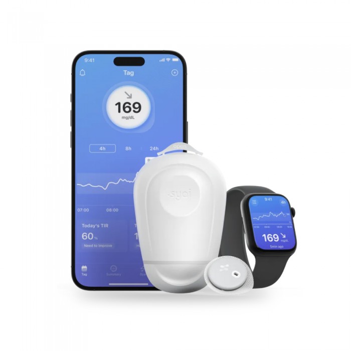 SYAI Tag CGM Continuous Glucose Monitoring Kit | HTM Pharmacy