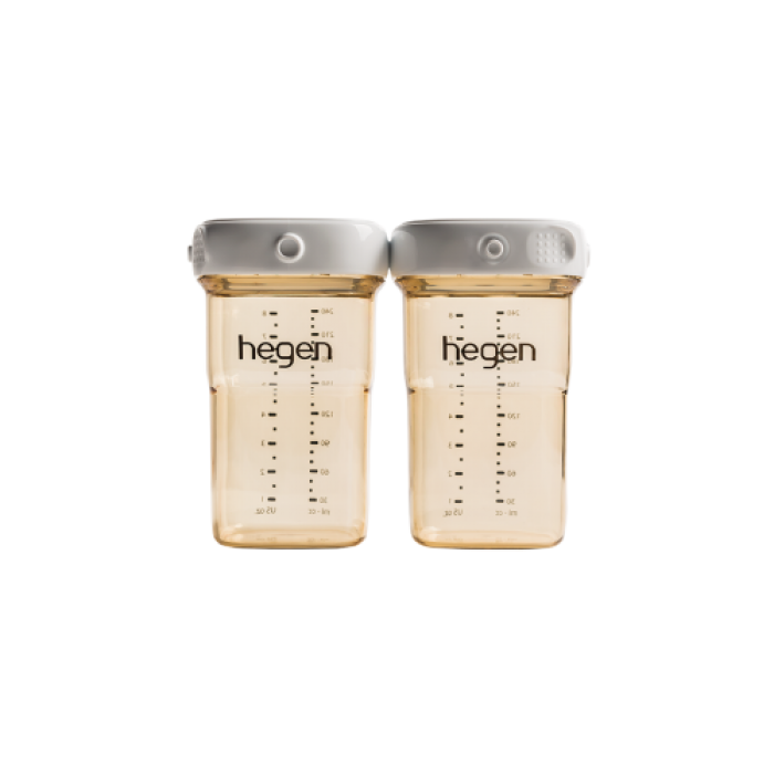 HEGEN PCTO 240ML/8OZ Breast Milk Storage PPSU 2's - Bottle Feeding , Baby Feeding , Breastmilk Storage Bottle