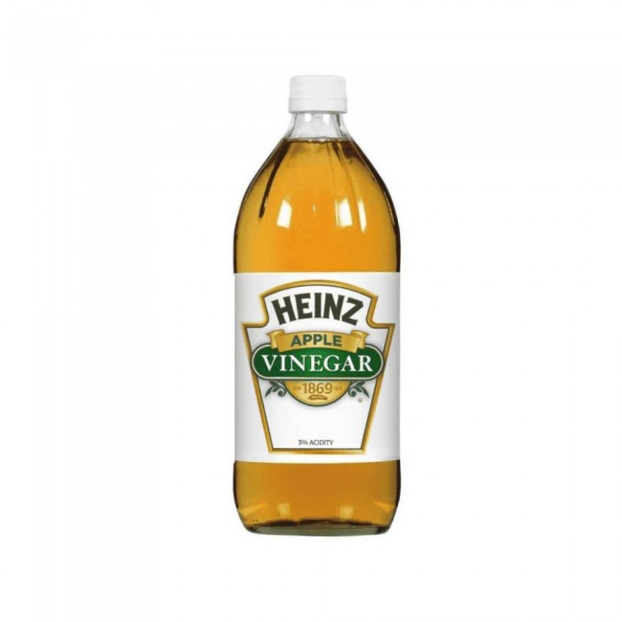 HEINZ Organic Apple Cider Vinegar 946ml - Cuka Epal Organik Halal For Weight Loss 有机 蘋果醋