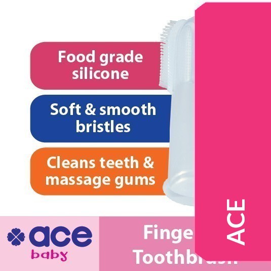 ACE BABY FINGER SILICONE TOOTHBRUSH