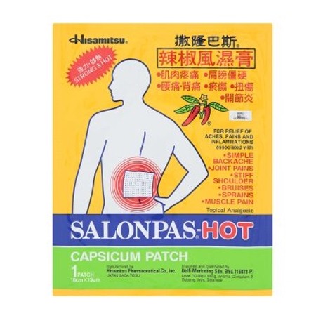 Salonpas-Hot Capsicum Patch 1'S