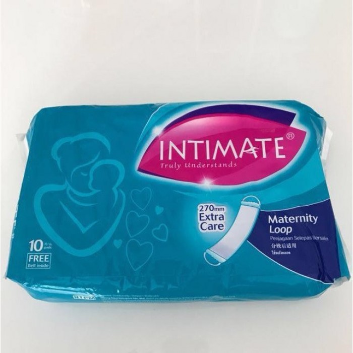 INTIMATE EXTRA CARE 270MM 10'S (Maternity Loop Pads)